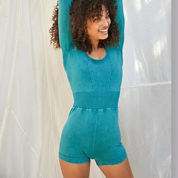 NWOT❗️Free People Good Karma Long Sleeve Runsie XS/S - Picture 14 of 15